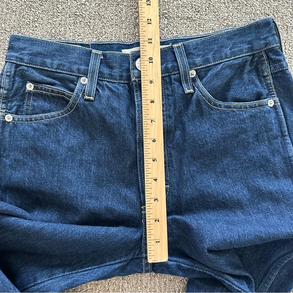 AMO Lover Boy High-Rise Cropped Jeans Size 26 Button Fly - Picture 8 of 9